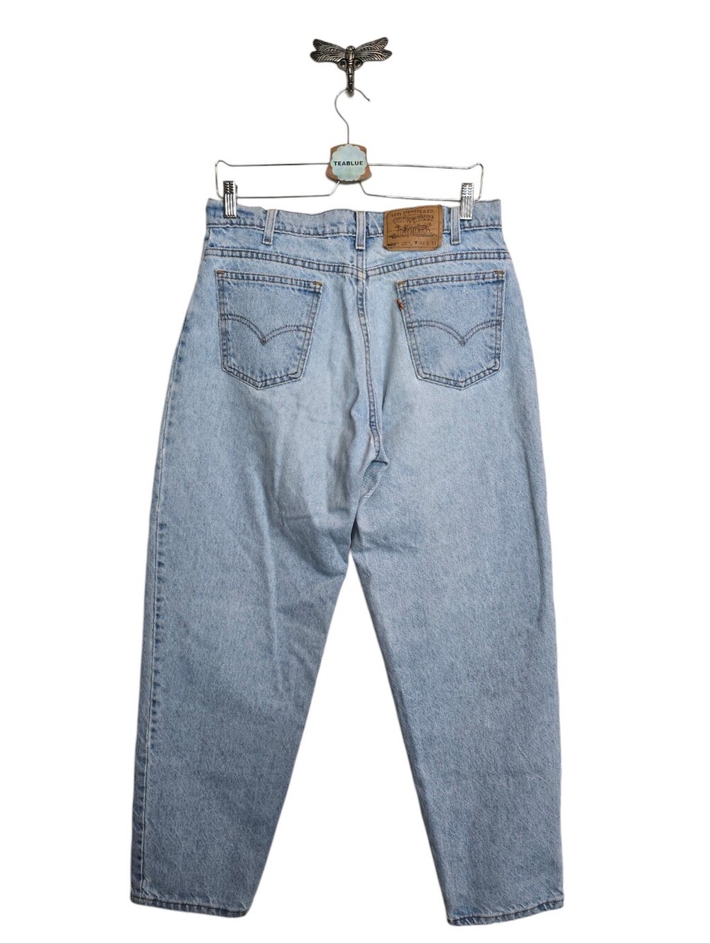 Levi's 560 Loose Fit '90s Tapered Leg Orange Tab Jean USA Made 33 Vintage 1995